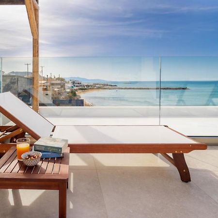 Wave, An Idyllic Seafront Suite By Nirousuites Kokkini Hani Luaran gambar