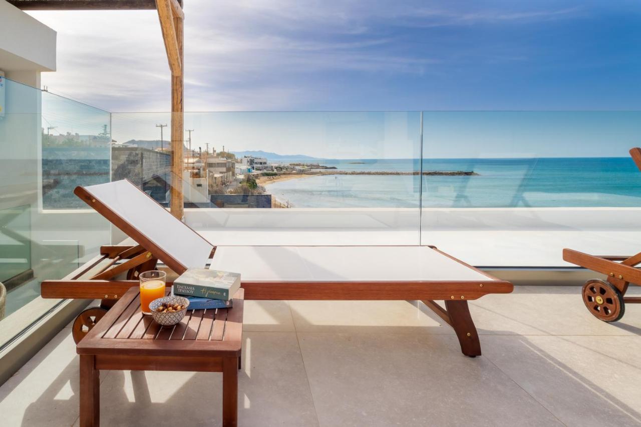 Wave, An Idyllic Seafront Suite By Nirousuites Kokkini Hani Luaran gambar
