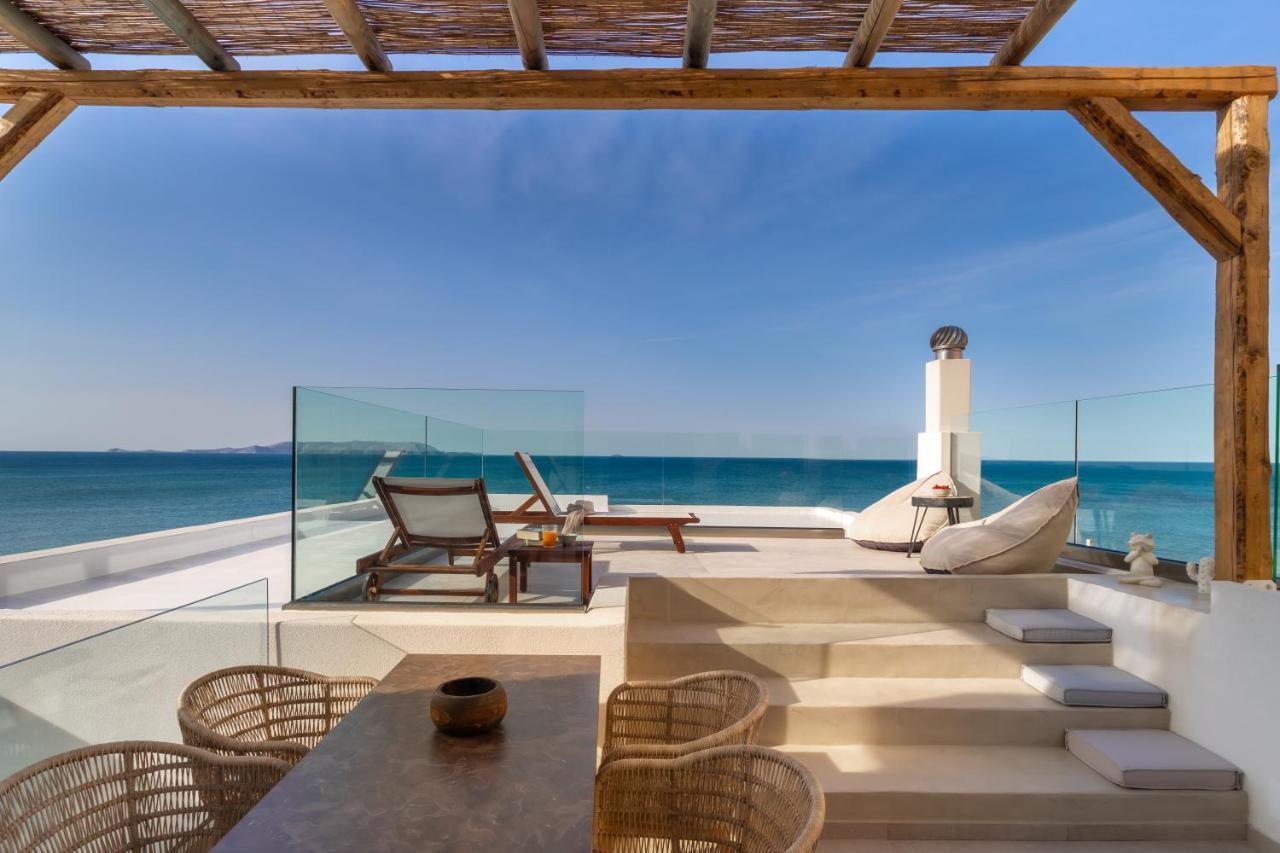 Wave, An Idyllic Seafront Suite By Nirousuites Kokkini Hani Luaran gambar