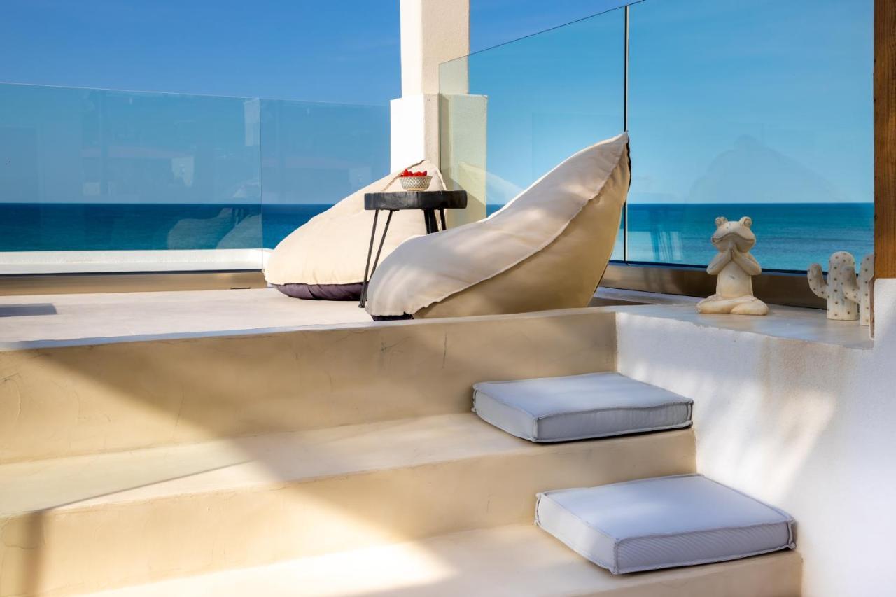 Wave, An Idyllic Seafront Suite By Nirousuites Kokkini Hani Luaran gambar