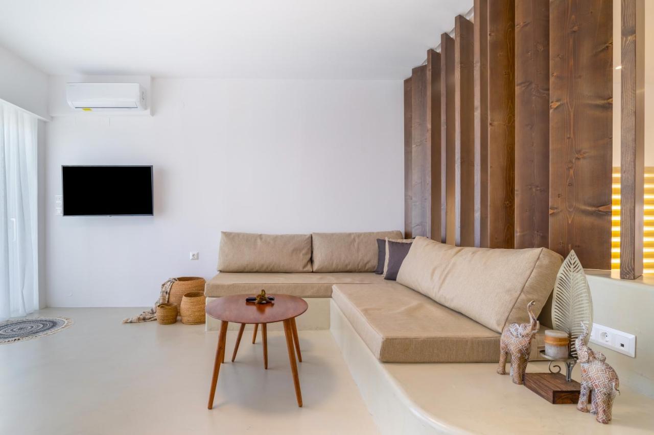 Wave, An Idyllic Seafront Suite By Nirousuites Kokkini Hani Luaran gambar