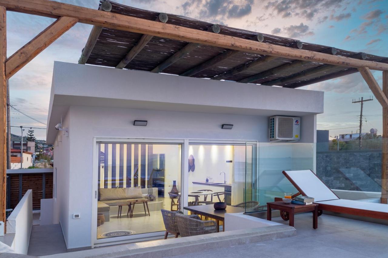 Wave, An Idyllic Seafront Suite By Nirousuites Kokkini Hani Luaran gambar